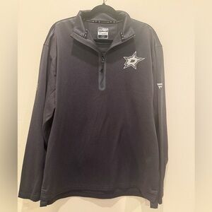 Fanatics Authentic Pro Gray Pullover NHL Dallas Stars